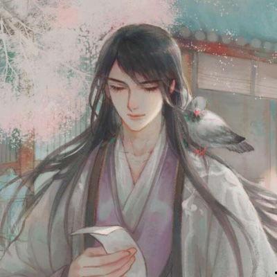 男明星伤感古装图片